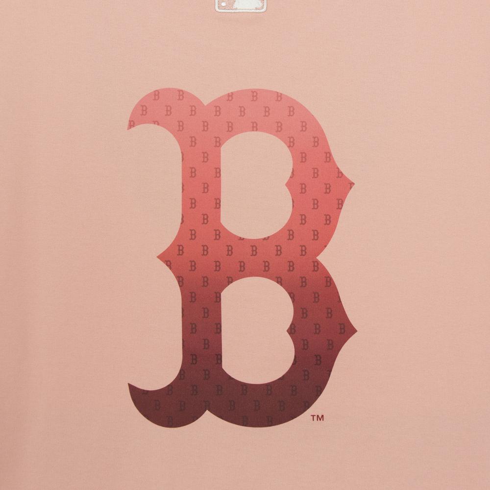 Classic Gradation Monogram Big Lux Over Fit T-Shirts Boston Red Sox