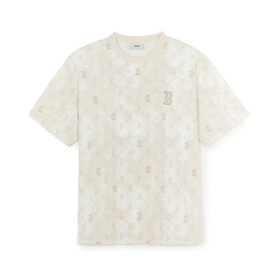 Vintage Monogram All-Over Printed Over Fit T-Shirts Boston Red Sox