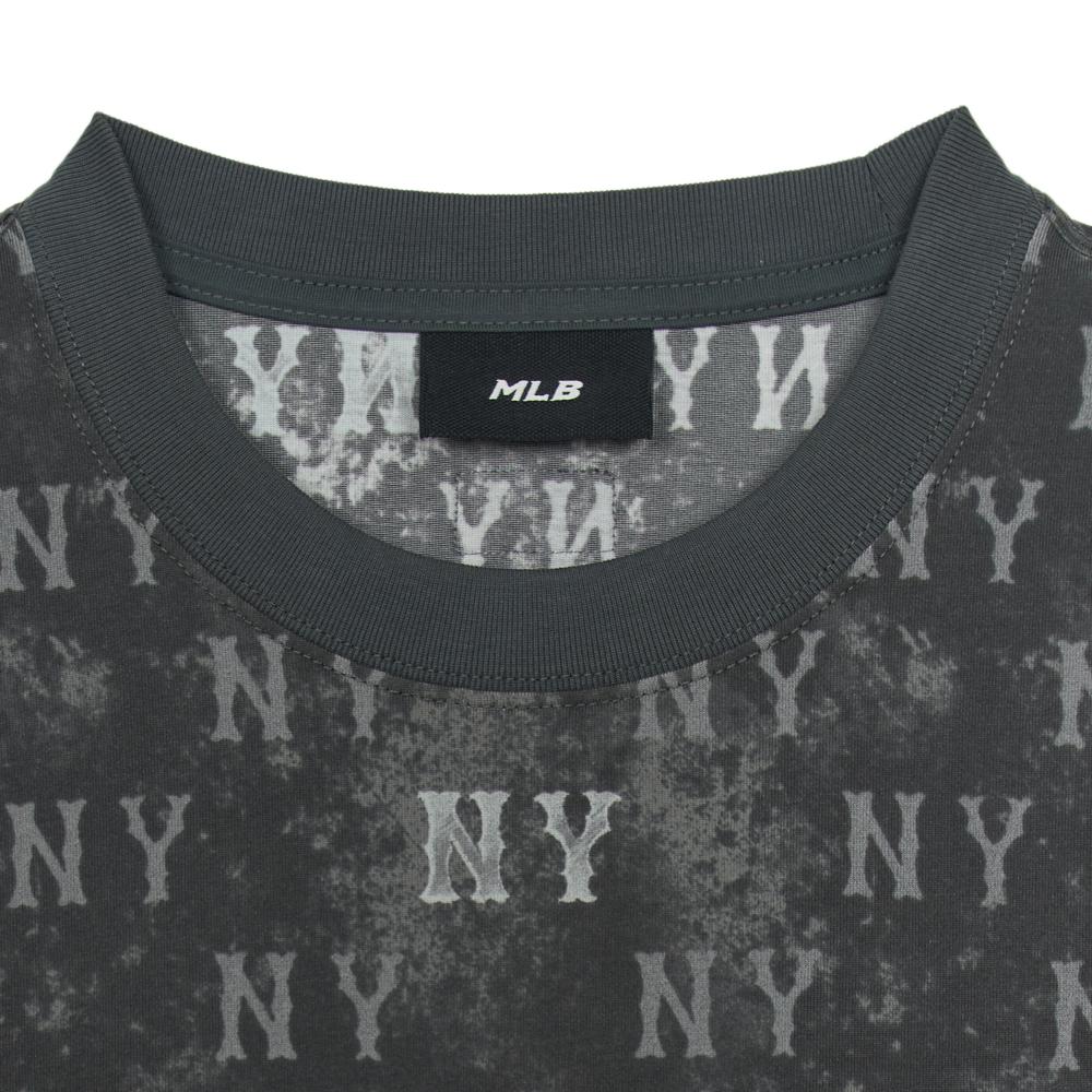 เสื้อยืด Vintage Monogram All-Over Printed Over Fit T-Shirts New York Yankees
