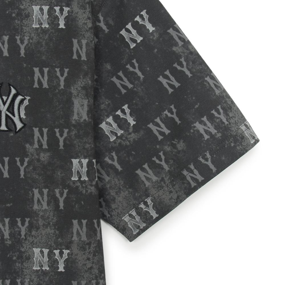 เสื้อยืด Vintage Monogram All-Over Printed Over Fit T-Shirts New York Yankees