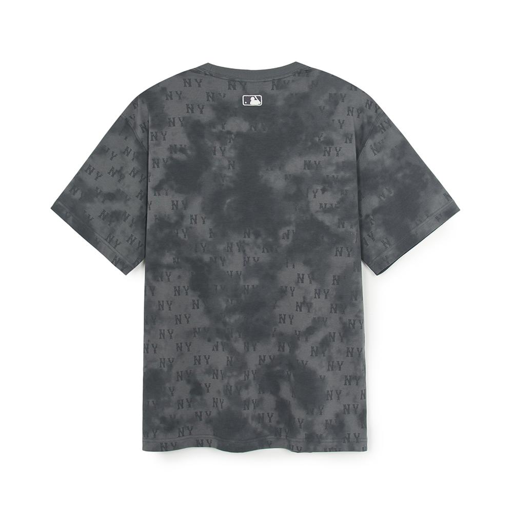 เสื้อยืด Monogram Tie-Dyeing Print Over Fit T-Shirts New York Yankees