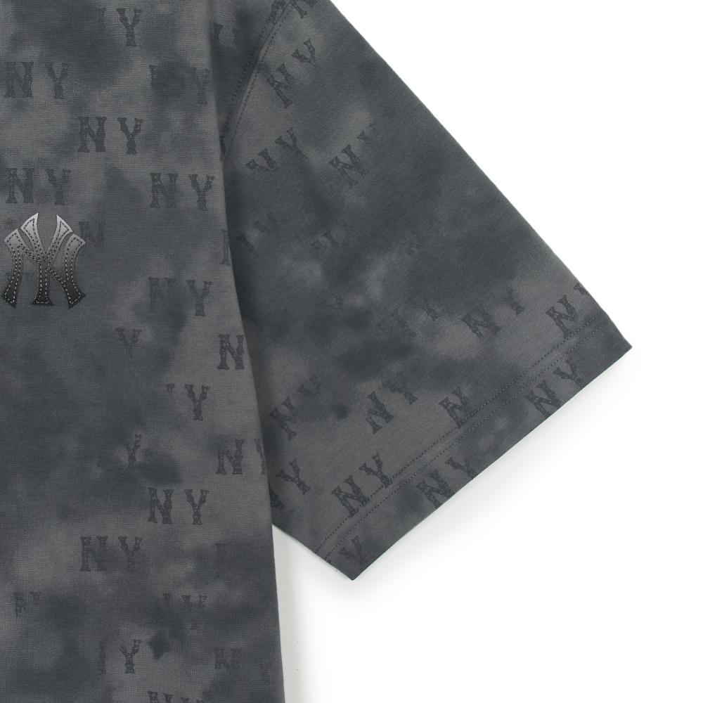 เสื้อยืด Monogram Tie-Dyeing Print Over Fit T-Shirts New York Yankees