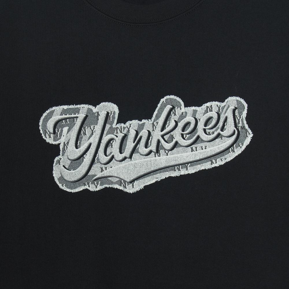 เสื้อยืด Vintage Deminlike Monogram Cursive Overfit T-Shirts New York Yankees