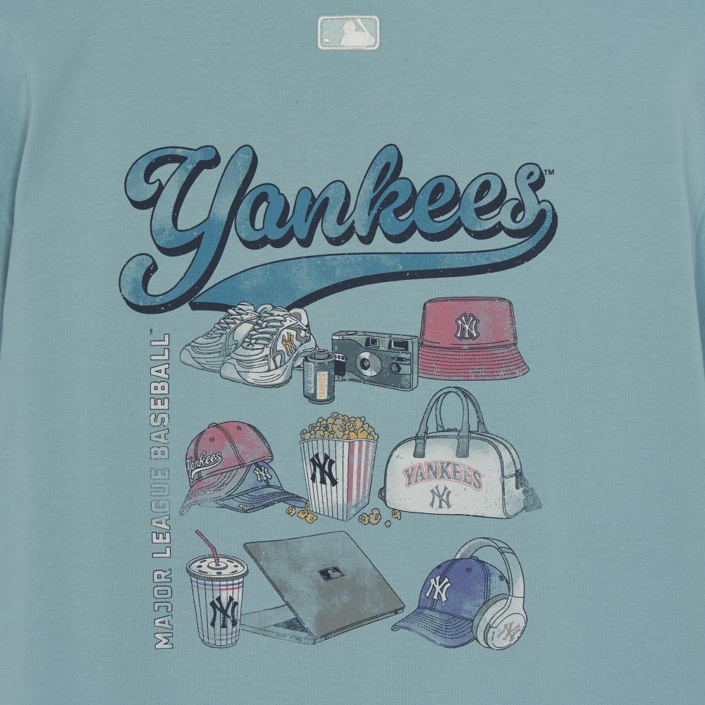 In My Bag Drawing Over Fit T-Shirts New York Yankees