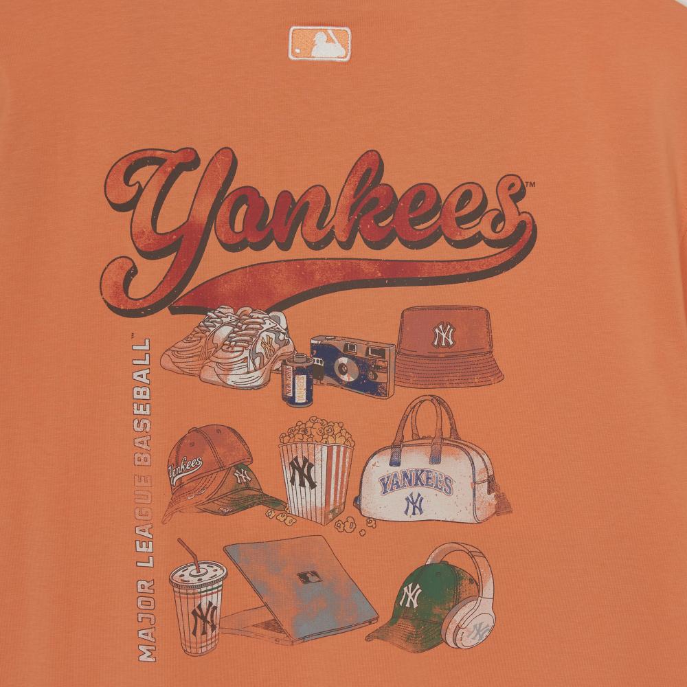 In My Bag Drawing Over Fit T-Shirts New York Yankees