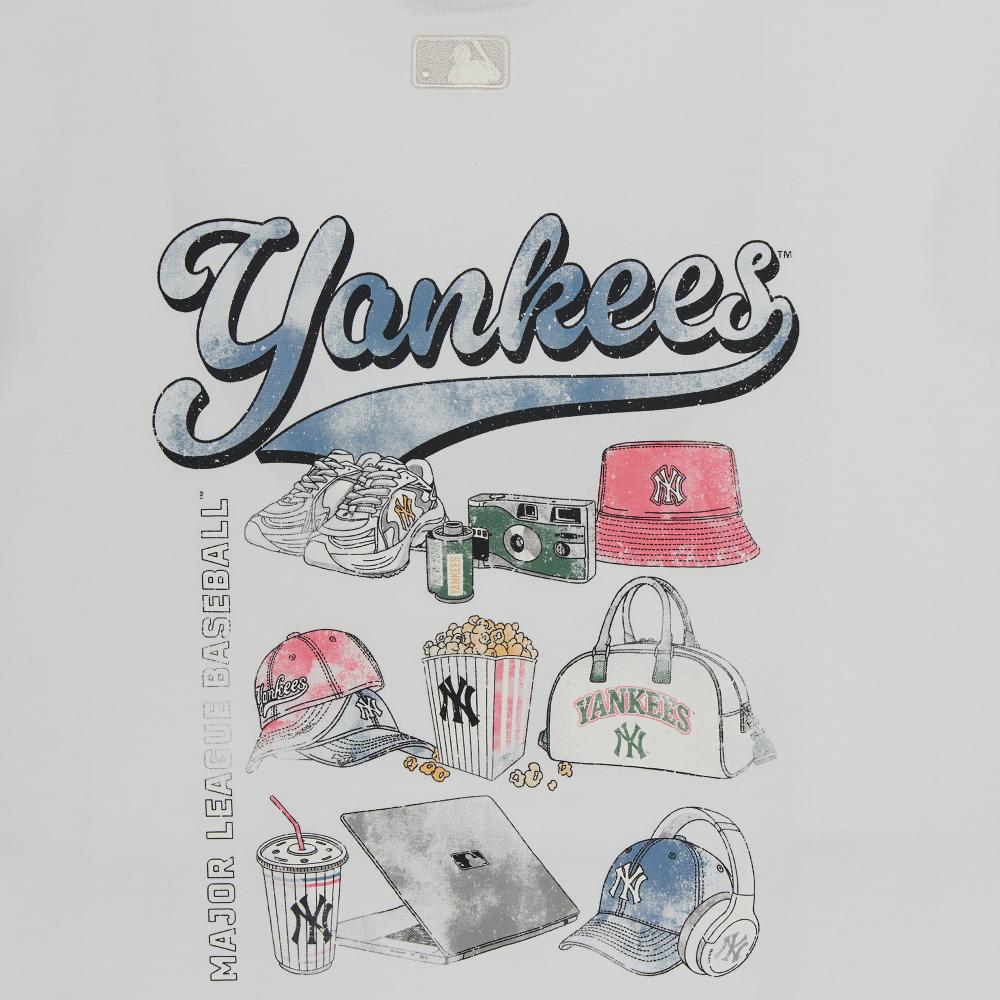 In My Bag Drawing Over Fit T-Shirts New York Yankees