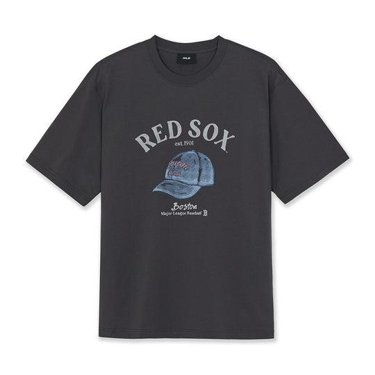 เสื้อยืด Drawing Graphic Over Fit T-Shirts Boston Red Sox