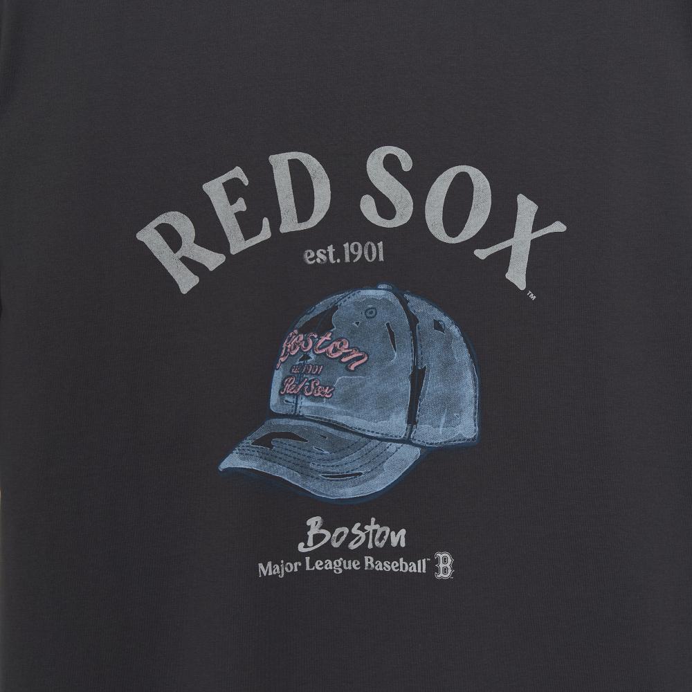 เสื้อยืด Drawing Graphic Over Fit T-Shirts Boston Red Sox