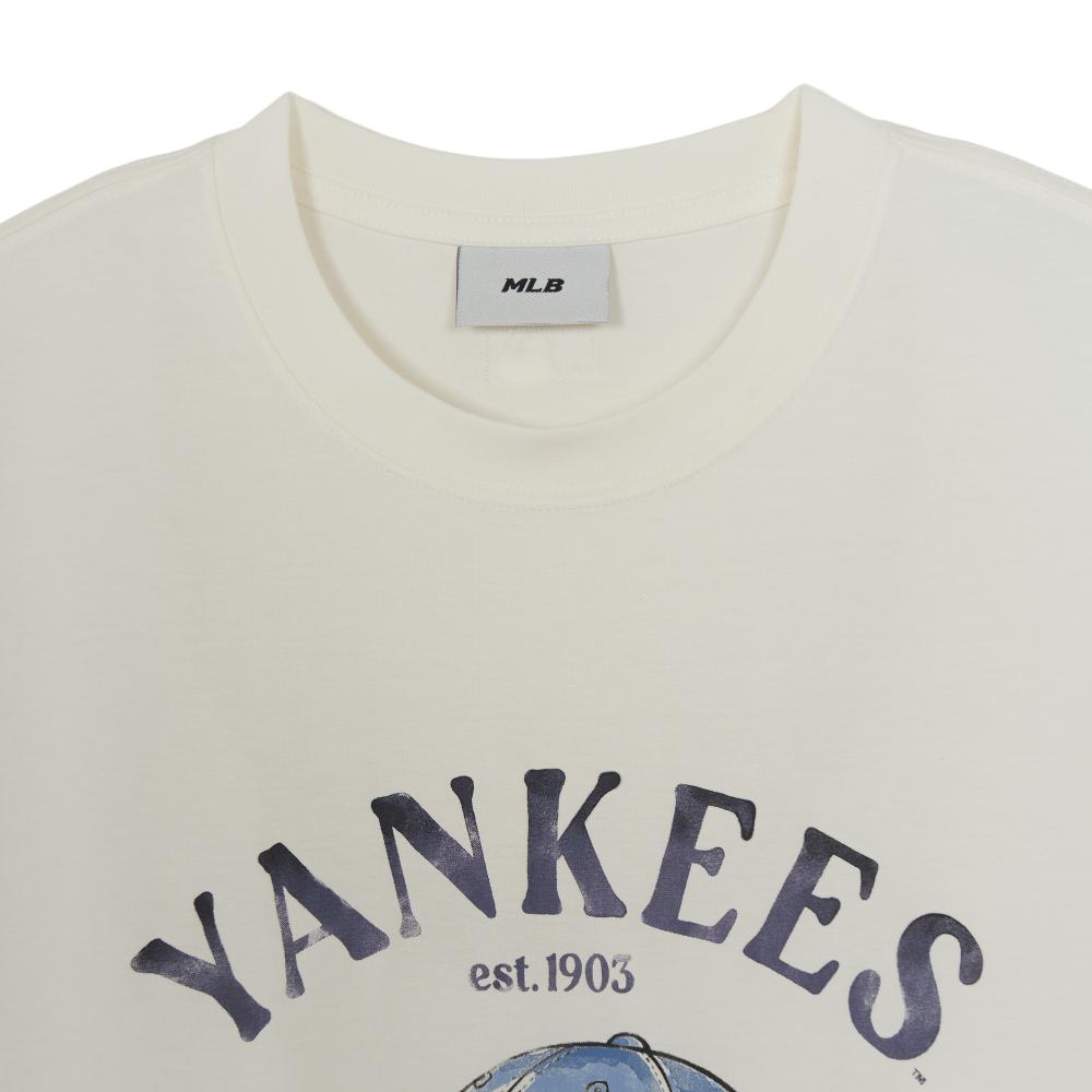 เสื้อยืด Drawing Graphic Over Fit T-Shirts New York Yankees