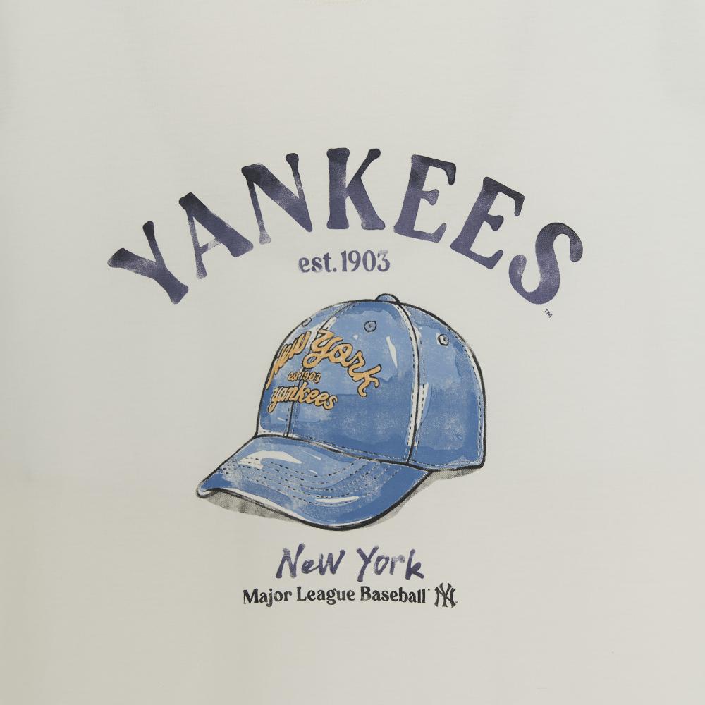เสื้อยืด Drawing Graphic Over Fit T-Shirts New York Yankees