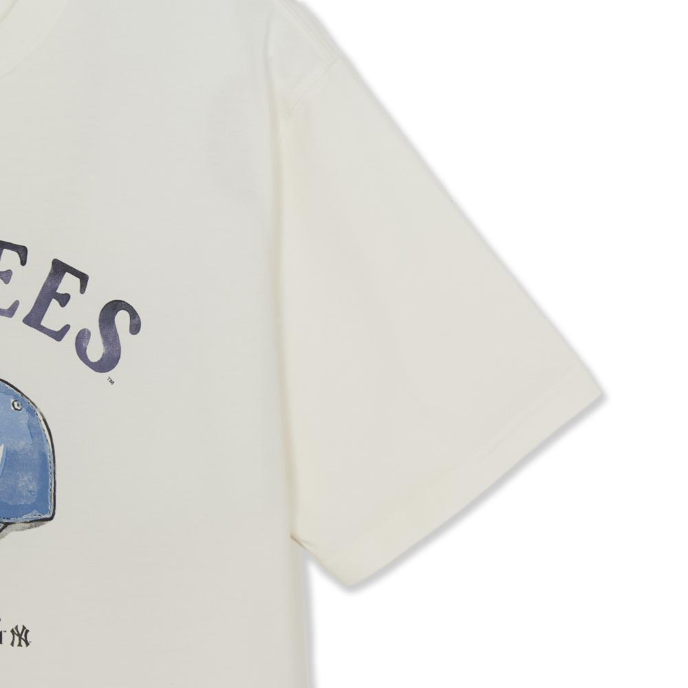 เสื้อยืด Drawing Graphic Over Fit T-Shirts New York Yankees