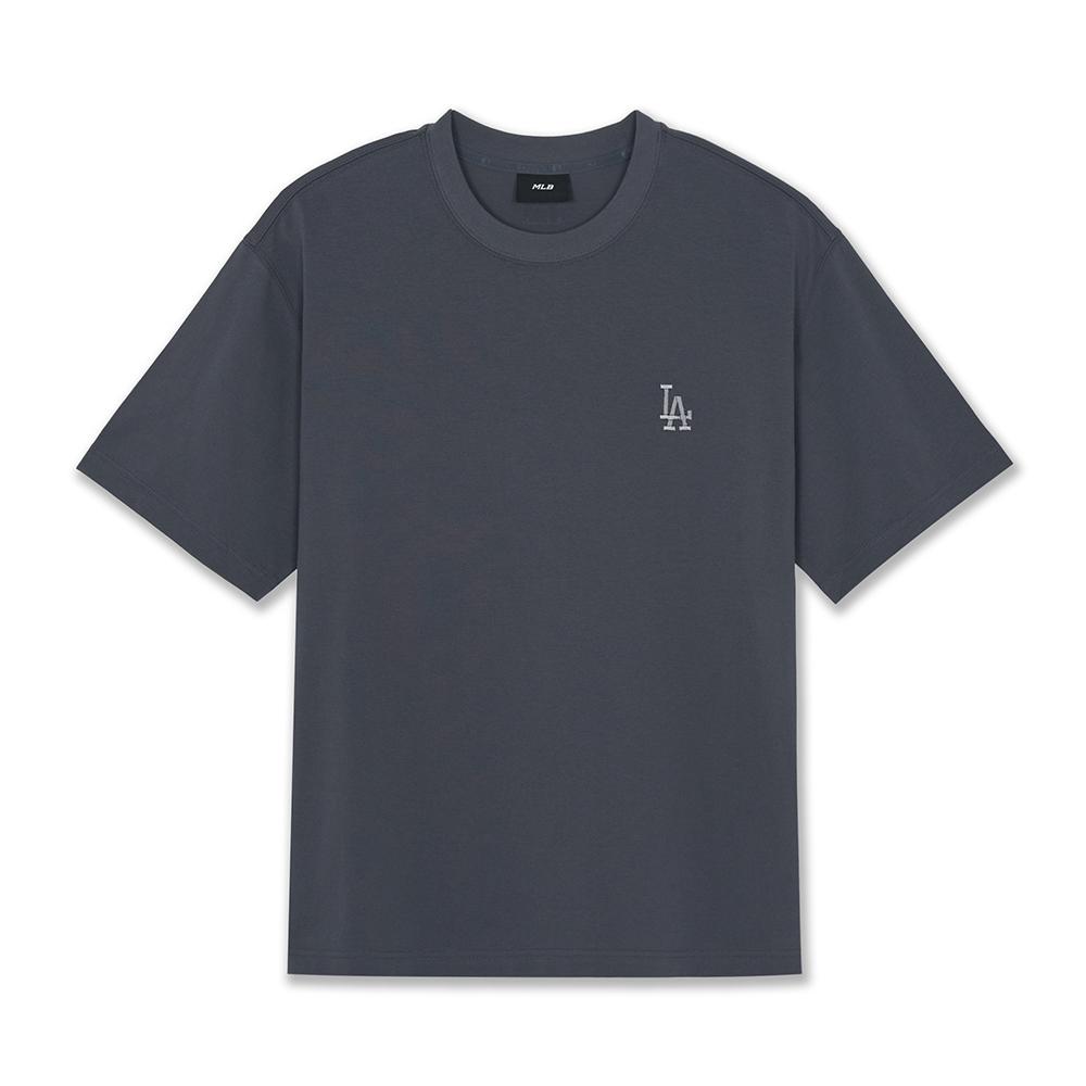 Street Leopard Big Logo Semi Over Fit T-Shirts Los Angeles Dodgers
