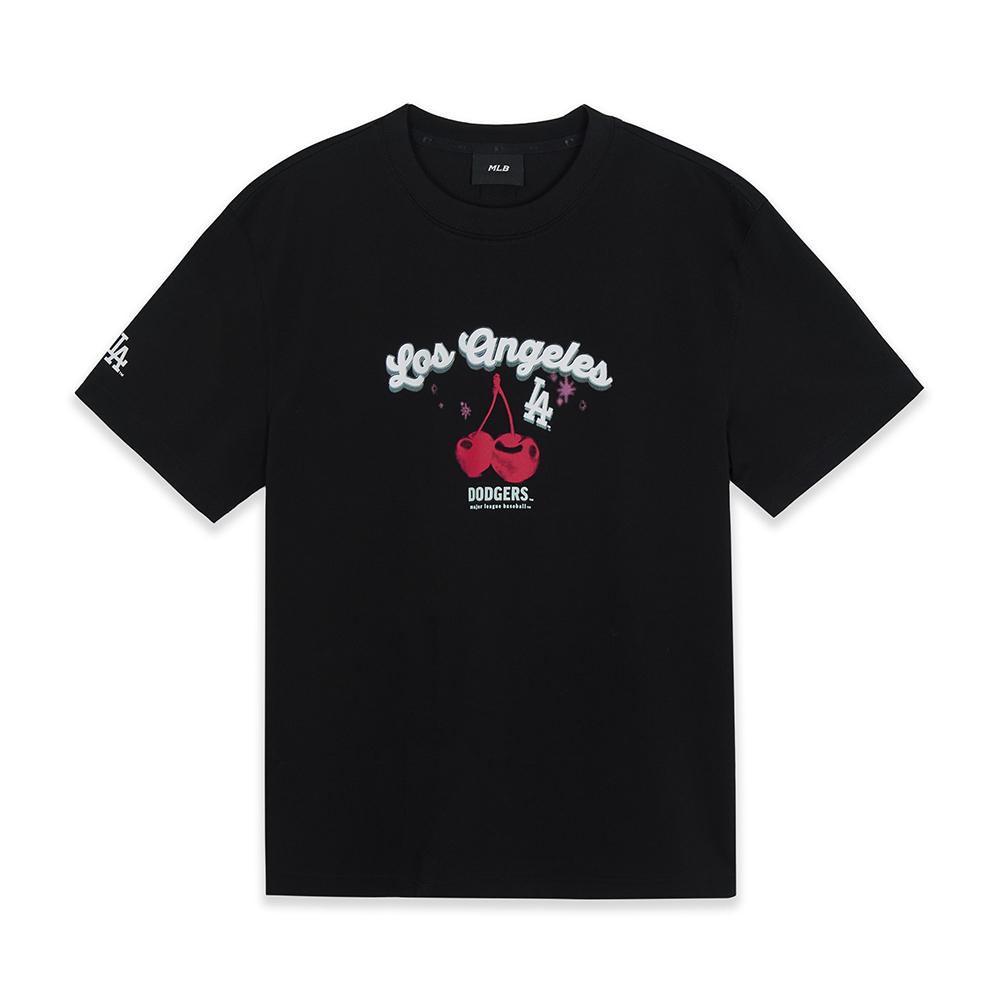 เสื้อยืด Summer Fruits Lifestyle Front Graphic Over Fit T-Shirts Los Angeles Dodgers