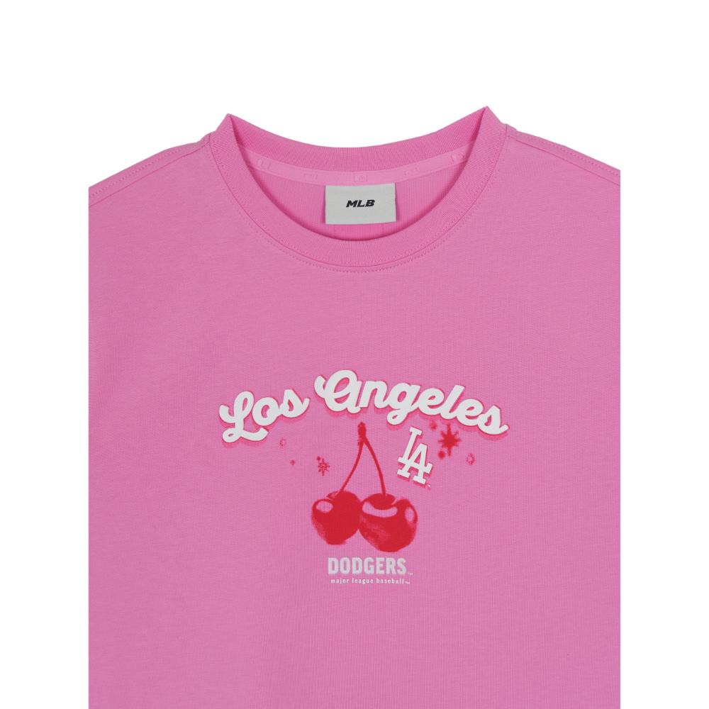 Summer Fruits Lifestyle Front Graphic Over Fit T-Shirts Los Angeles Dodgers