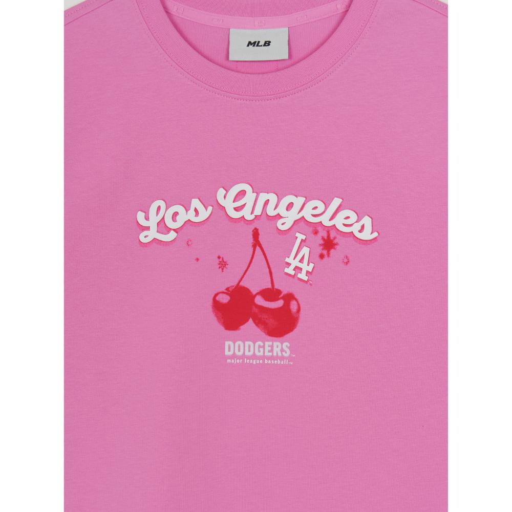 Summer Fruits Lifestyle Front Graphic Over Fit T-Shirts Los Angeles Dodgers