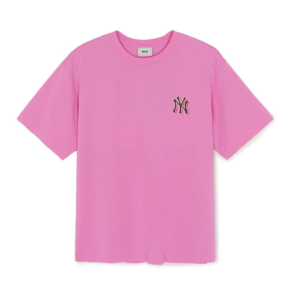เสื้อยืด Summer Desert Lifestyle Back Graphic Over Fit T-Shirts New York Yankees