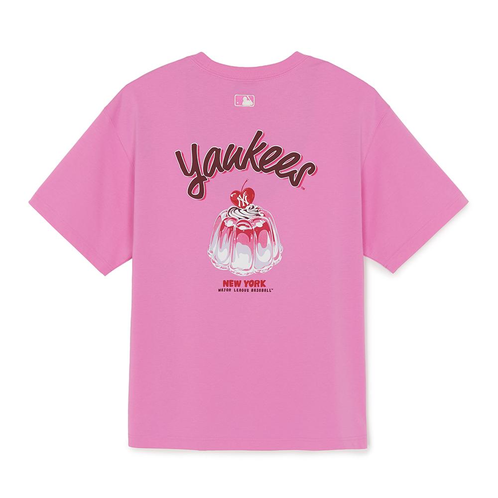 เสื้อยืด Summer Desert Lifestyle Back Graphic Over Fit T-Shirts New York Yankees
