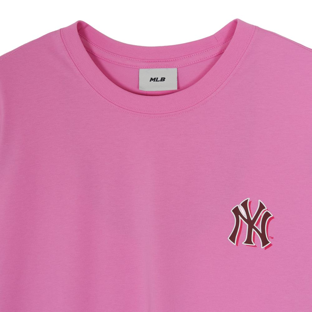 เสื้อยืด Summer Desert Lifestyle Back Graphic Over Fit T-Shirts New York Yankees