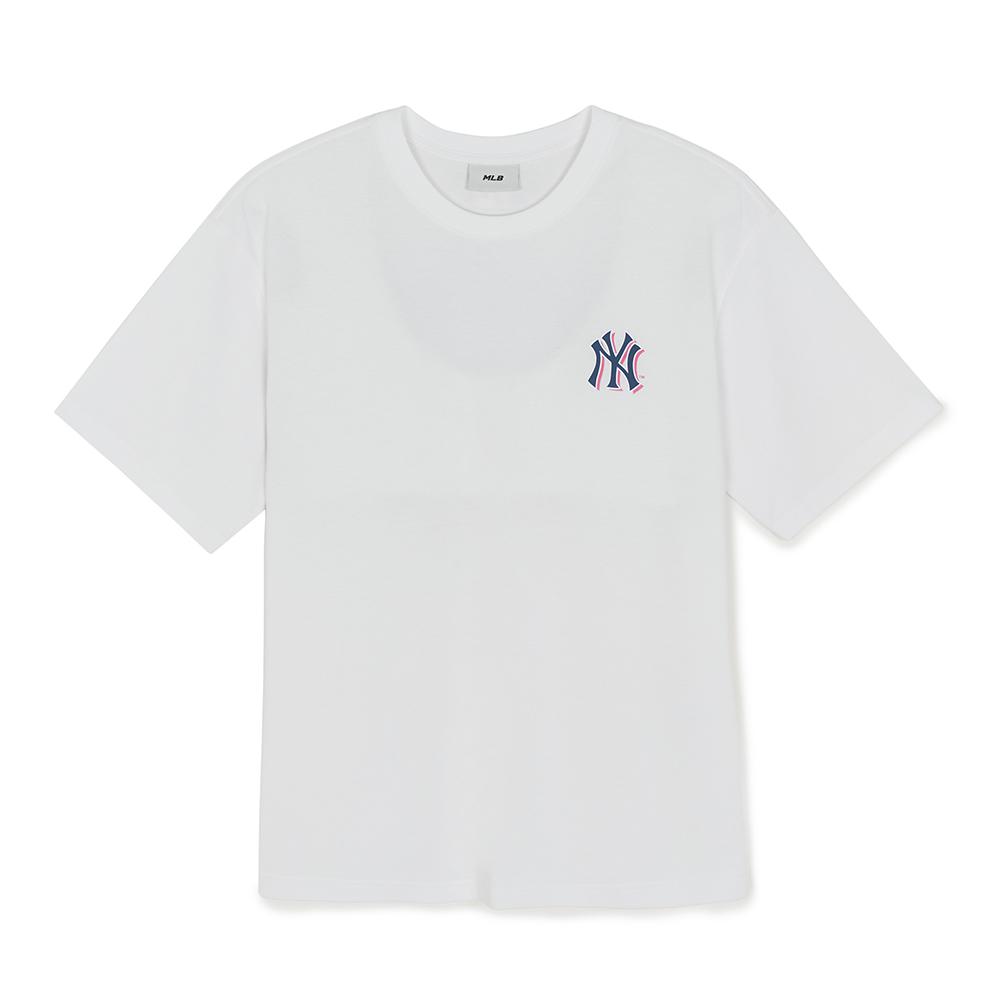 เสื้อยืด Summer Desert Lifestyle Back Graphic Over Fit T-Shirts New York Yankees