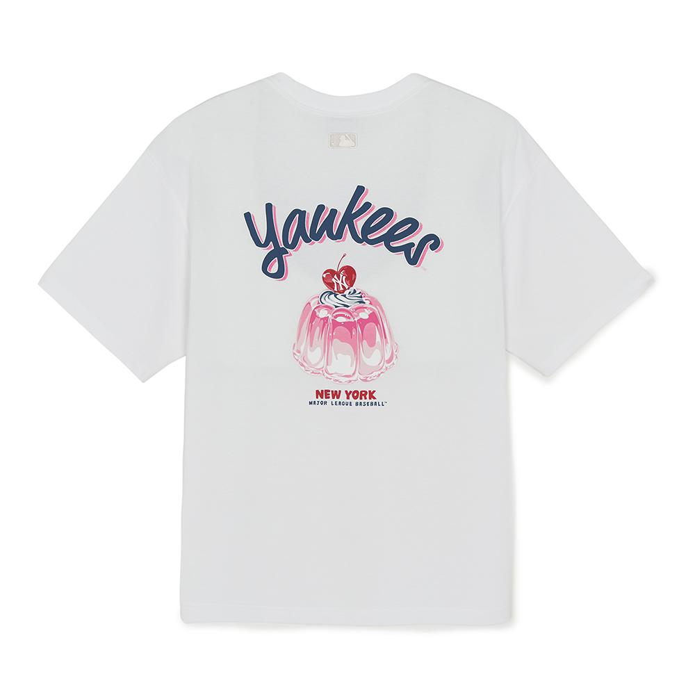 เสื้อยืด Summer Desert Lifestyle Back Graphic Over Fit T-Shirts New York Yankees