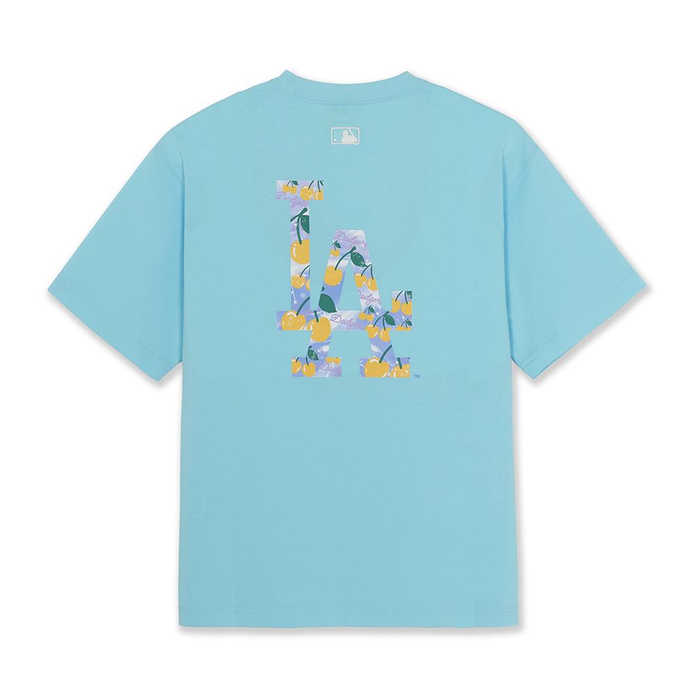 เสื้อยืด Summer Fruits Lifestyle Big Logo Over Fit T-Shirts Los Angeles Dodgers