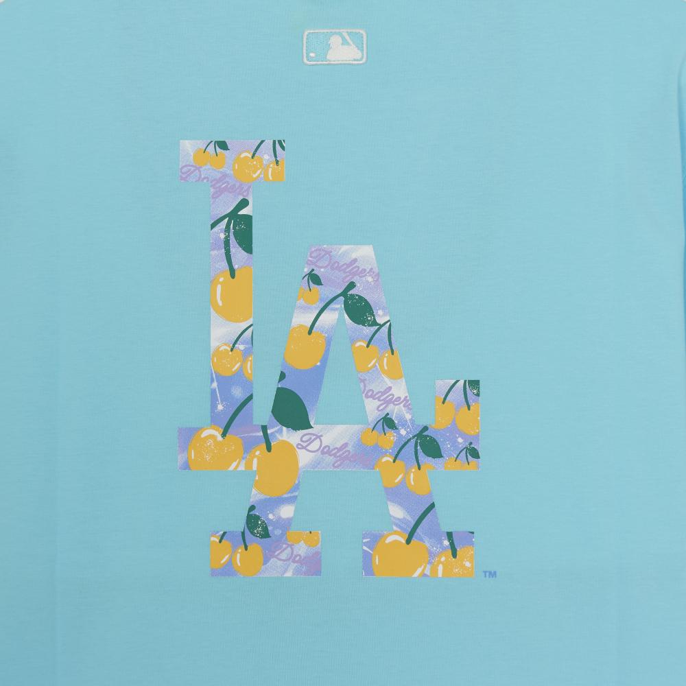 เสื้อยืด Summer Fruits Lifestyle Big Logo Over Fit T-Shirts Los Angeles Dodgers