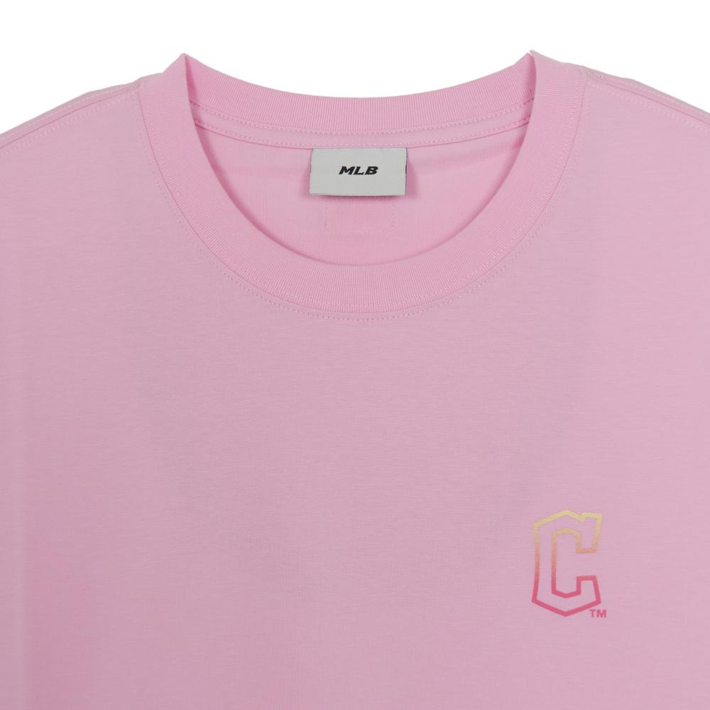 Summer Fruits Lifestyle Big Logo Over Fit T-Shirts Cleveland Guardians