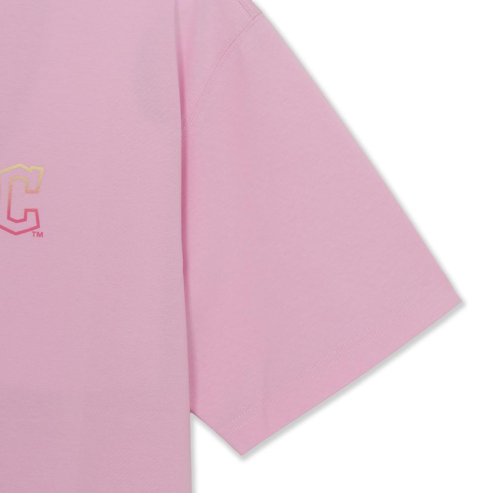 Summer Fruits Lifestyle Big Logo Over Fit T-Shirts Cleveland Guardians