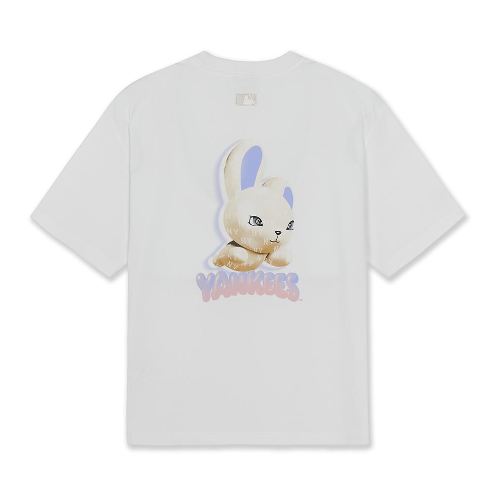 Bunny Back Graphic Over Fit T-Shirts New York Yankees