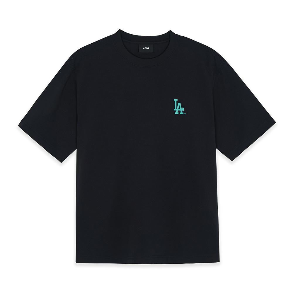 Colorful City Traffic Over Fit T-Shirts Los Angeles Dodgers