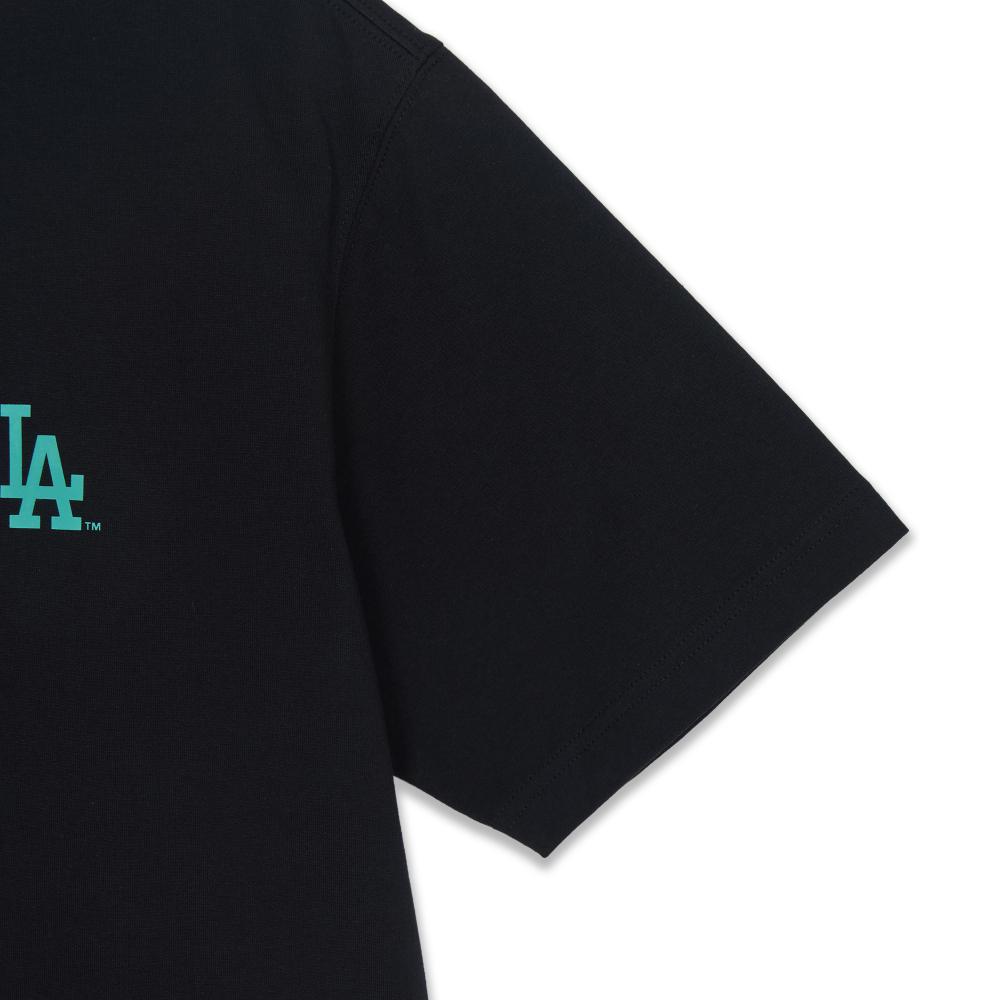 Colorful City Traffic Over Fit T-Shirts Los Angeles Dodgers