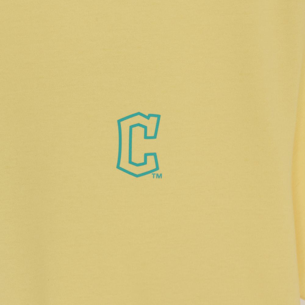 Colorful City Traffic Over Fit T-Shirts Cleveland Guardians