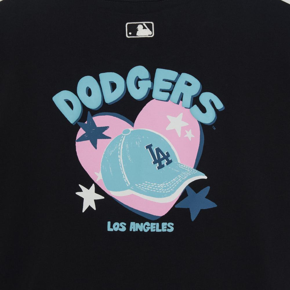เสื้อยืด Mlb Signature Cap Like Over Fit T-Shirts Los Angeles Dodgers