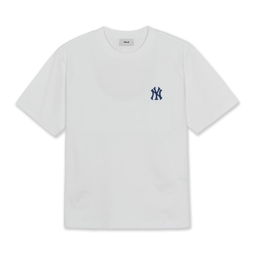 เสื้อยืด Mlb Signature Cap Like Over Fit T-Shirts New York Yankees