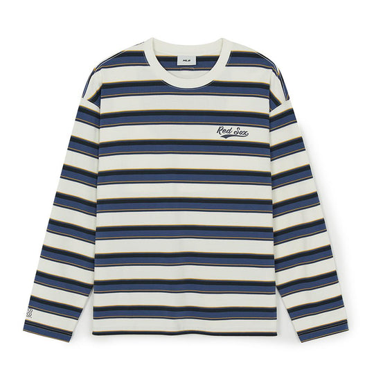 เสื้อยืดแขนยาว Sportive Stripe Long Sleeve T-Shirts Boston Red Sox