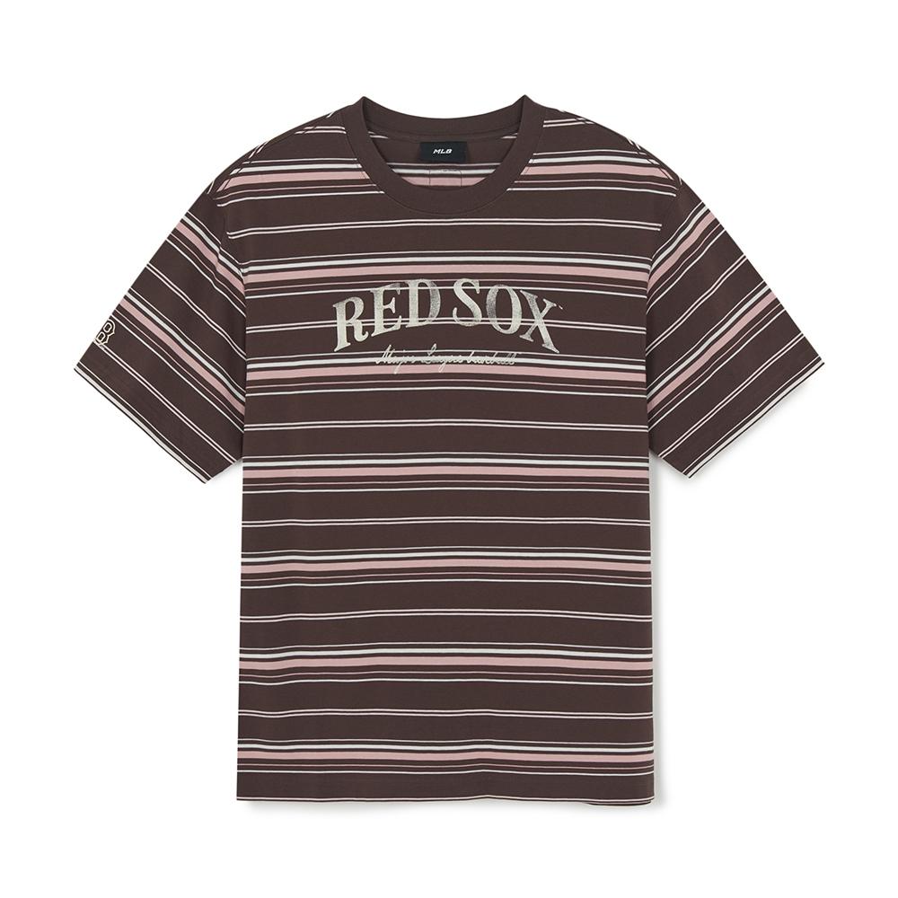 เสื้อยืด Sportive Stripe T-Shirts Boston Red Sox