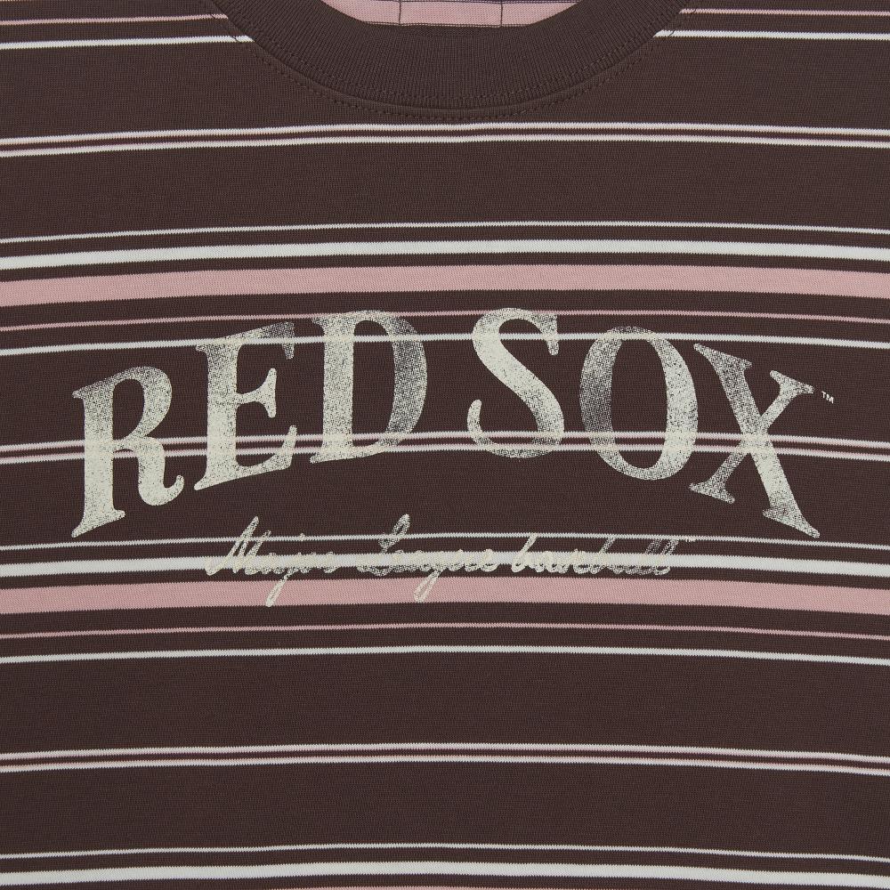 เสื้อยืด Sportive Stripe T-Shirts Boston Red Sox