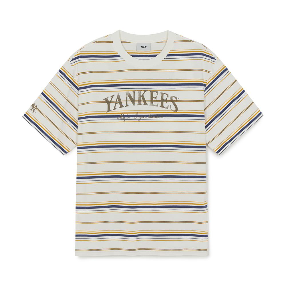 เสื้อยืด Sportive Stripe T-Shirts New York Yankees