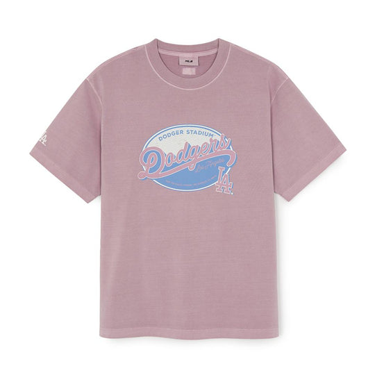 เสื้อยืด Vintage Washing Graphic T-Shirts Los Angeles Dodgers