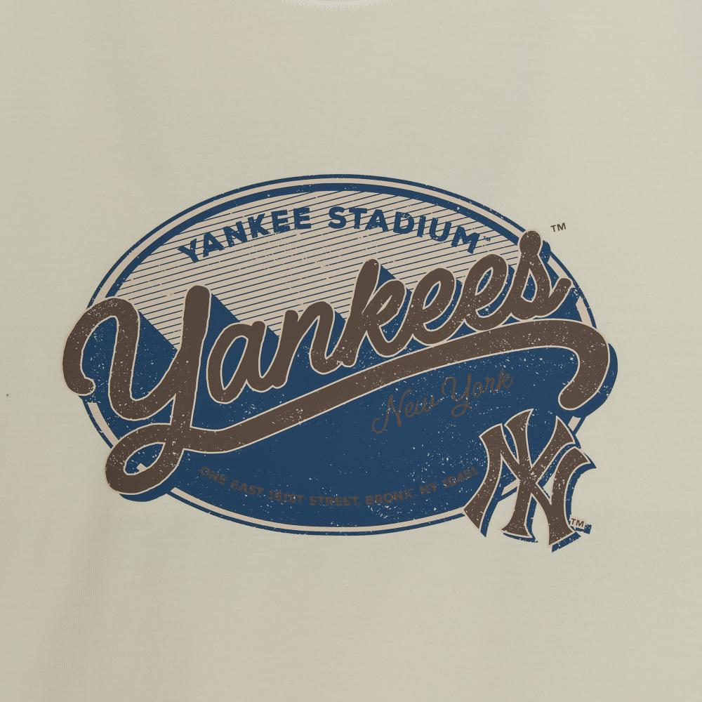 เสื้อยืด Vintage Washing Graphic T-Shirts New York Yankees