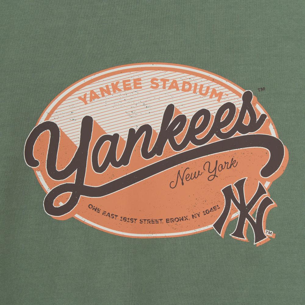 เสื้อยืด Vintage Washing Graphic T-Shirts New York Yankees