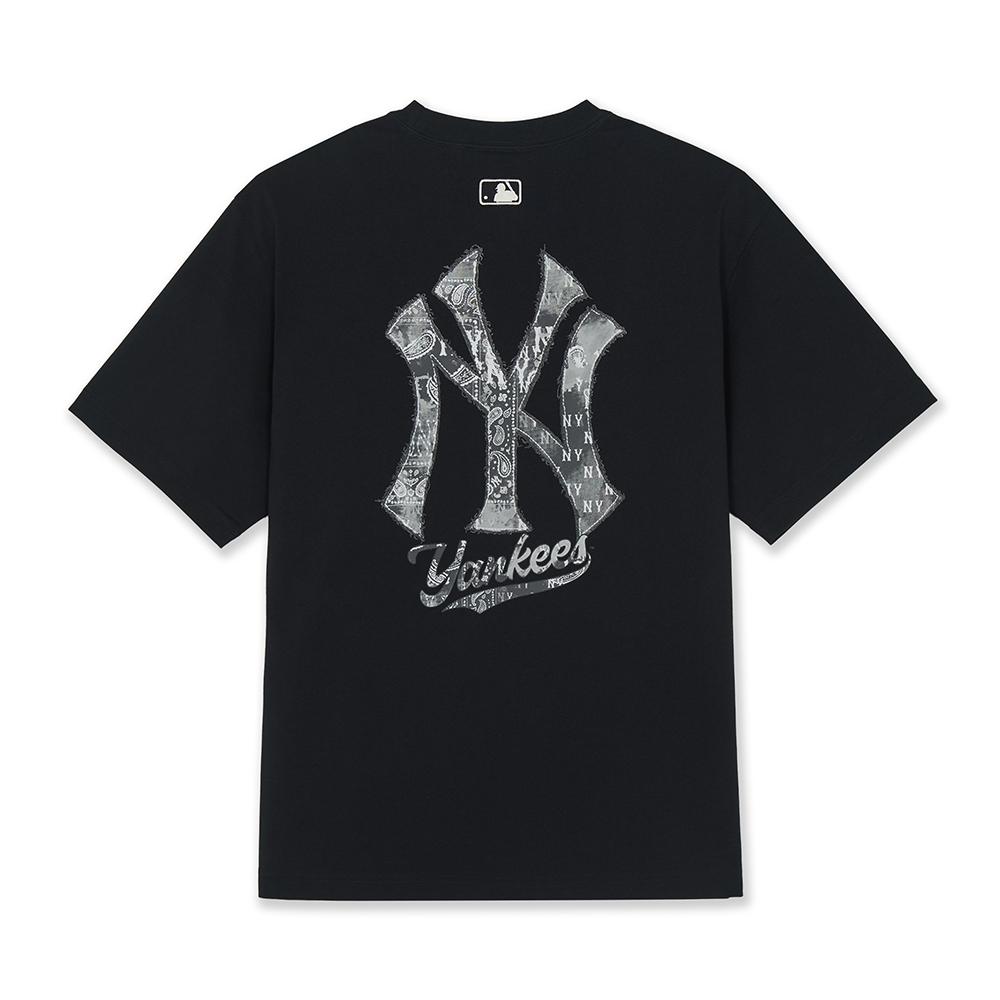 เสื้อยืด Summer Paisley Big Lux Over Fit T-Shirts New York Yankees