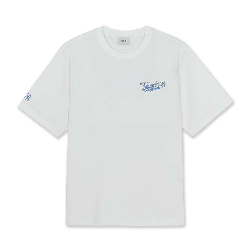 เสื้อยืด Summer Paisley Big Lux Over Fit T-Shirts New York Yankees