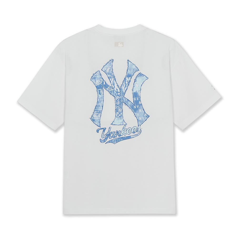 เสื้อยืด Summer Paisley Big Lux Over Fit T-Shirts New York Yankees