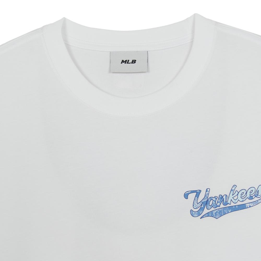 เสื้อยืด Summer Paisley Big Lux Over Fit T-Shirts New York Yankees