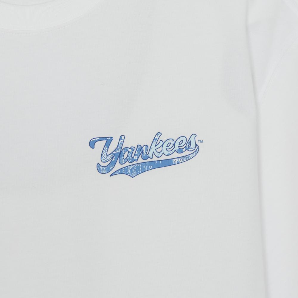 เสื้อยืด Summer Paisley Big Lux Over Fit T-Shirts New York Yankees