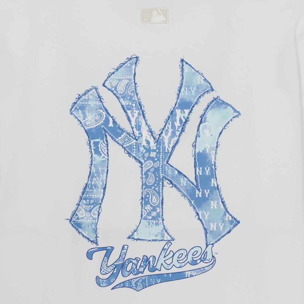 เสื้อยืด Summer Paisley Big Lux Over Fit T-Shirts New York Yankees