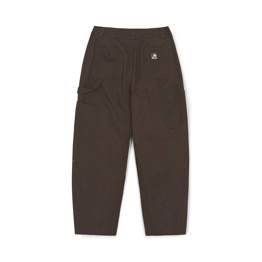 กางเกงขายาว Vintage Washing Cotton Carpenter Curved Wide Pants Boston Red Sox