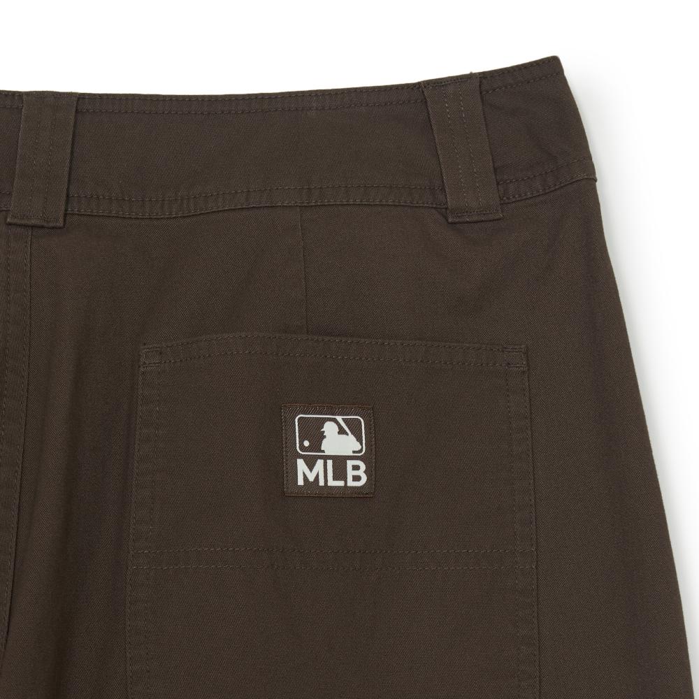 กางเกงขายาว Vintage Washing Cotton Carpenter Curved Wide Pants Boston Red Sox