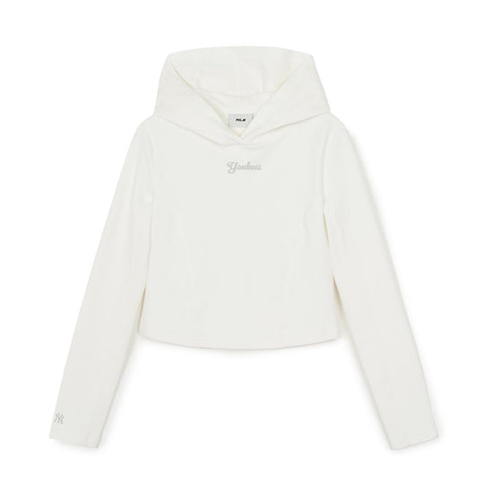 เสื้อฮู้ดดี้ Womens Basic Slimfit Hoodie New York Yankees